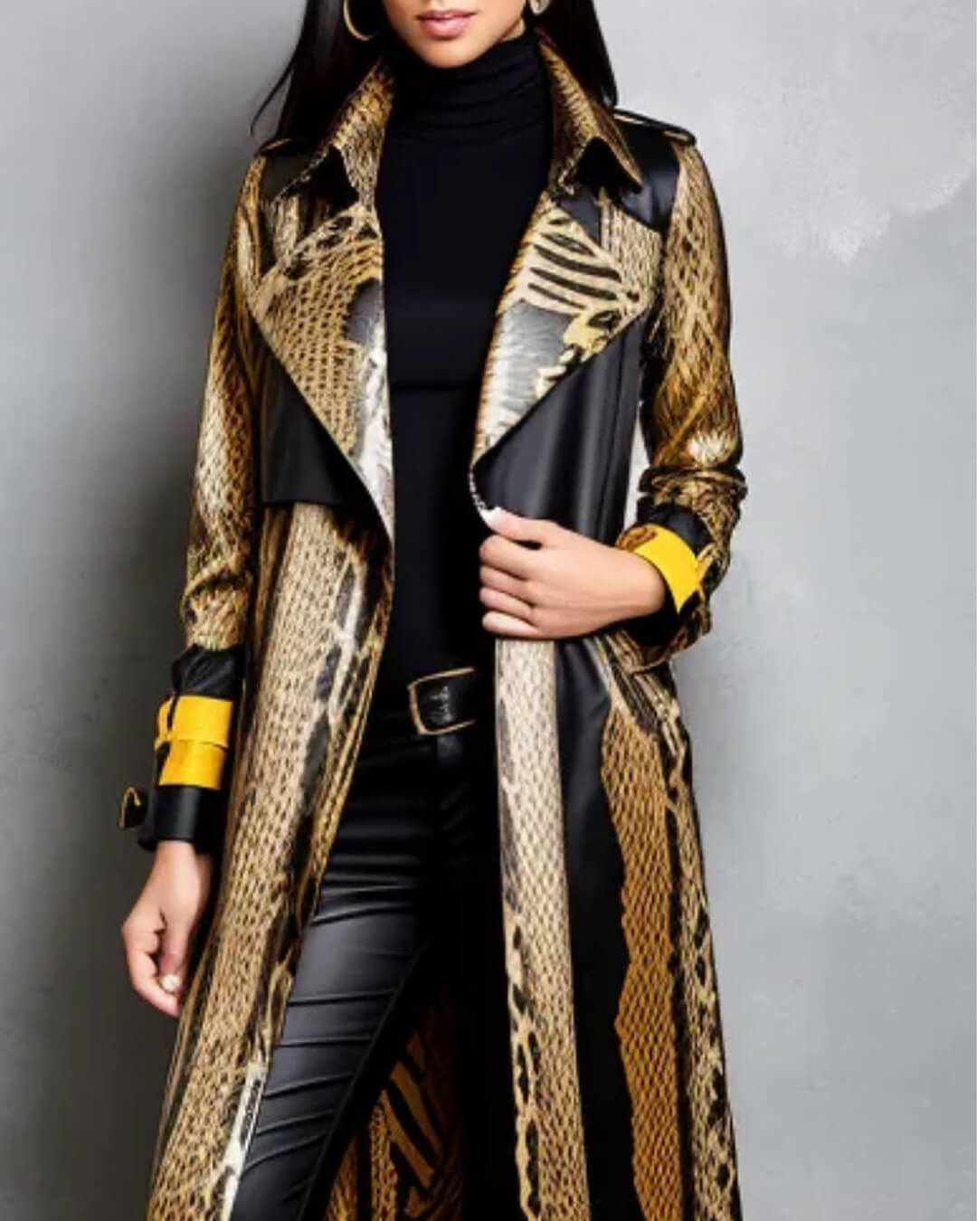 pattern coat pattern coat