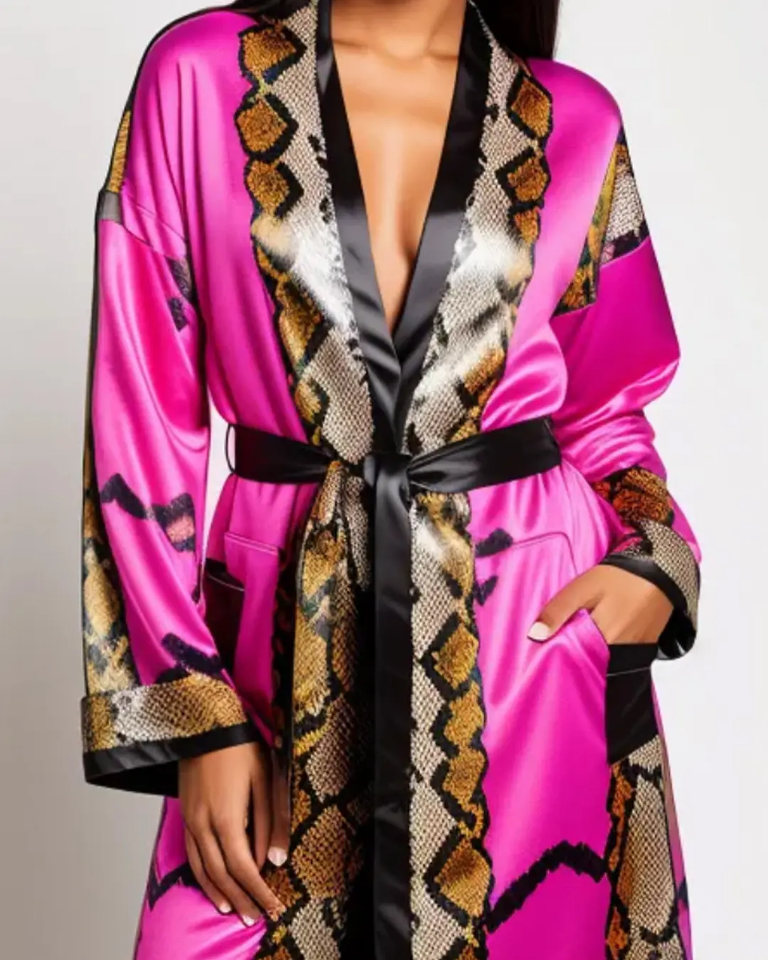 Waffled Dressing Gown Waffled Dressing Gown