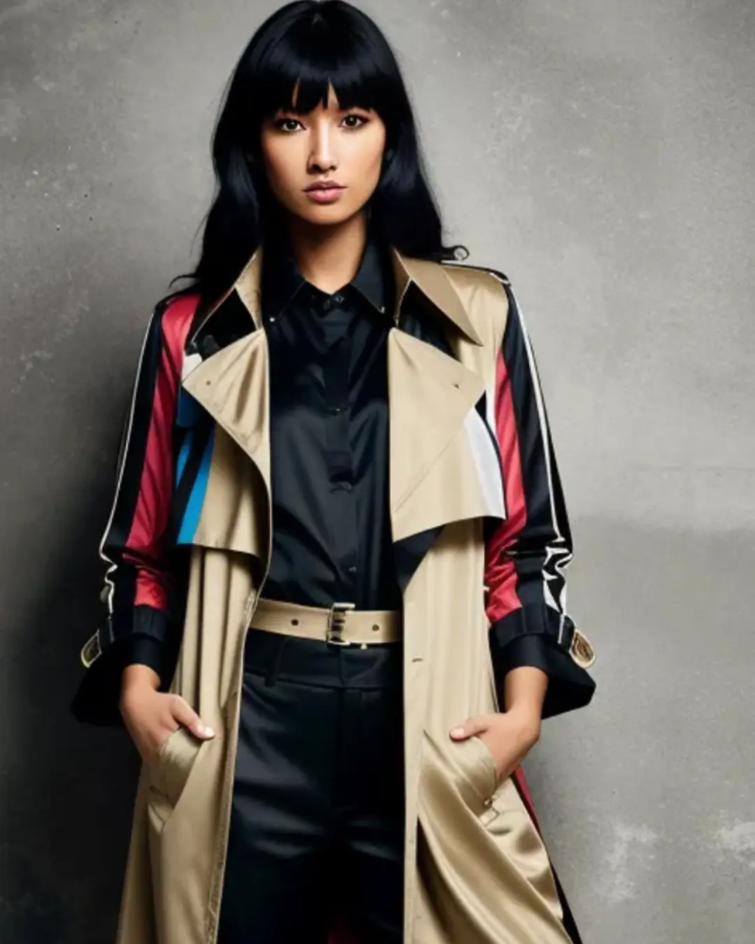 Woollen Trench Coat Woollen Trench Coat