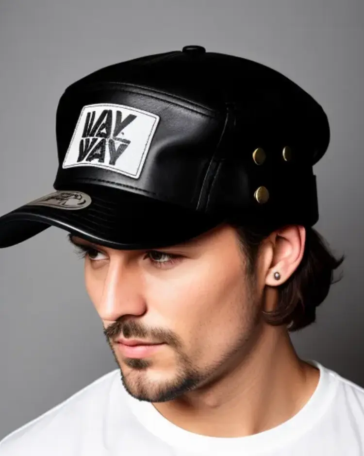 IMG_1832.PNG CAP £149 (1) Leather cap with logo